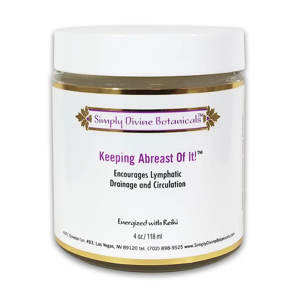 Keeping Abreast Of It Cream - Organic Breast Firming & Nourishing Lotion for Women | Post-Pregnancy & Nursing Skin Care | Daily Moisturizer for Soft, Supple Skin