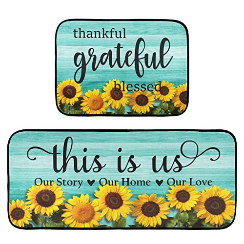 Teal Sunflower#5