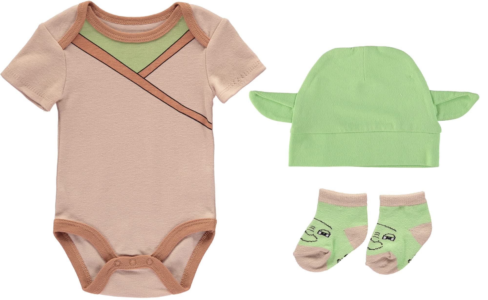 Star Wars Baby Boy Clothes Set - 3-Piece or 2-Piece Outfit with Cute Designs | Perfect Gift for Newborns & Infants | Great for Birthday Parties, Photo Shoots & Everyday Wear