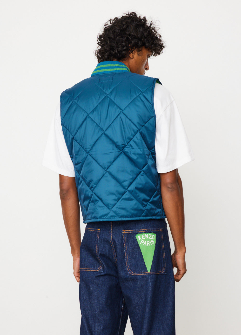2 in 1 Kenzo Pixel Harrington Jacket for Men - Lightweight Waterproof Windbreaker with Detachable Hood - Perfect for Outdoor Hiking, Travel & Casual Wear