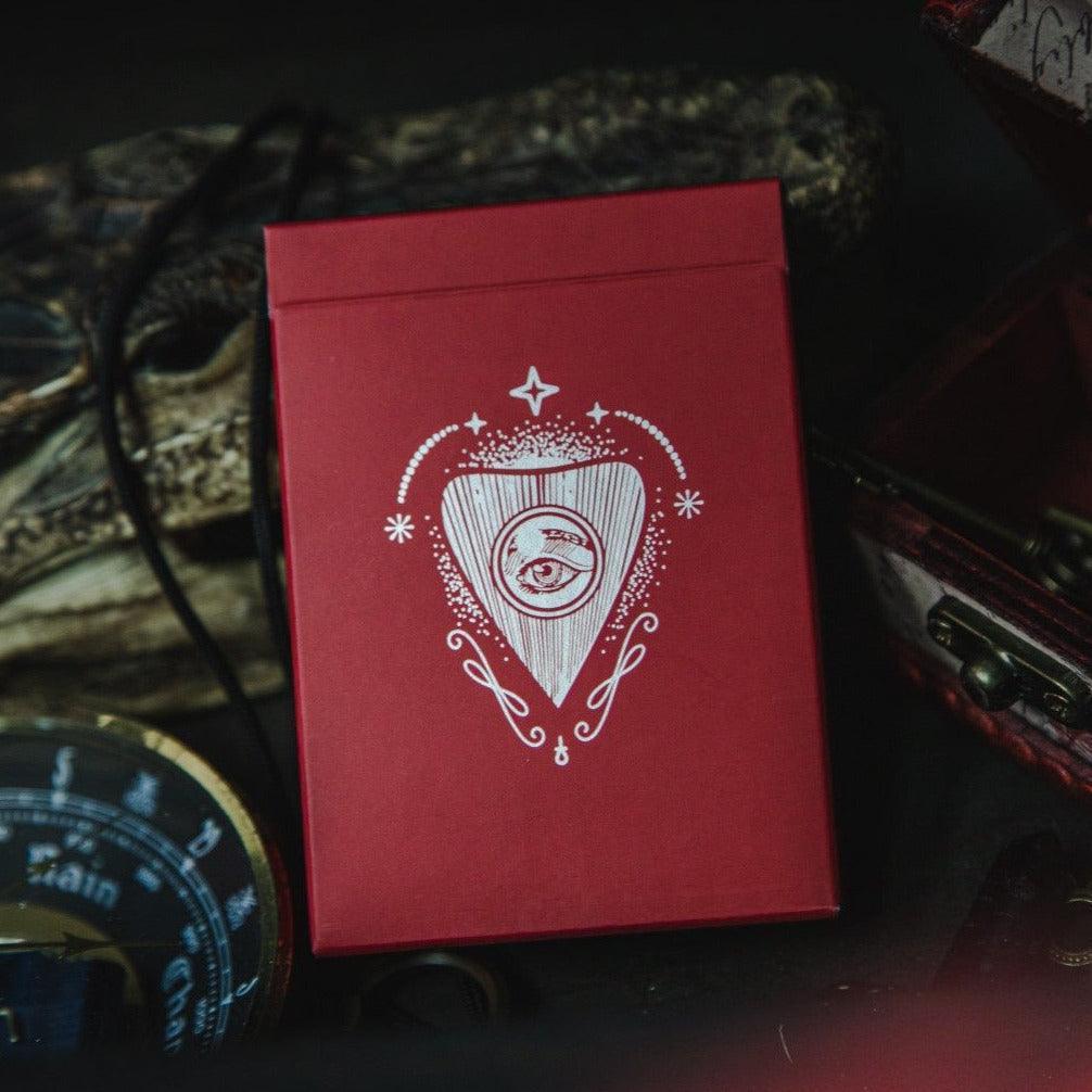 Resurrected Playing Cards V2 Blood Red Limited Edition - Premium Collectible Deck for Magic Tricks, Poker & Cardistry - Perfect for Game Nights & Gifts