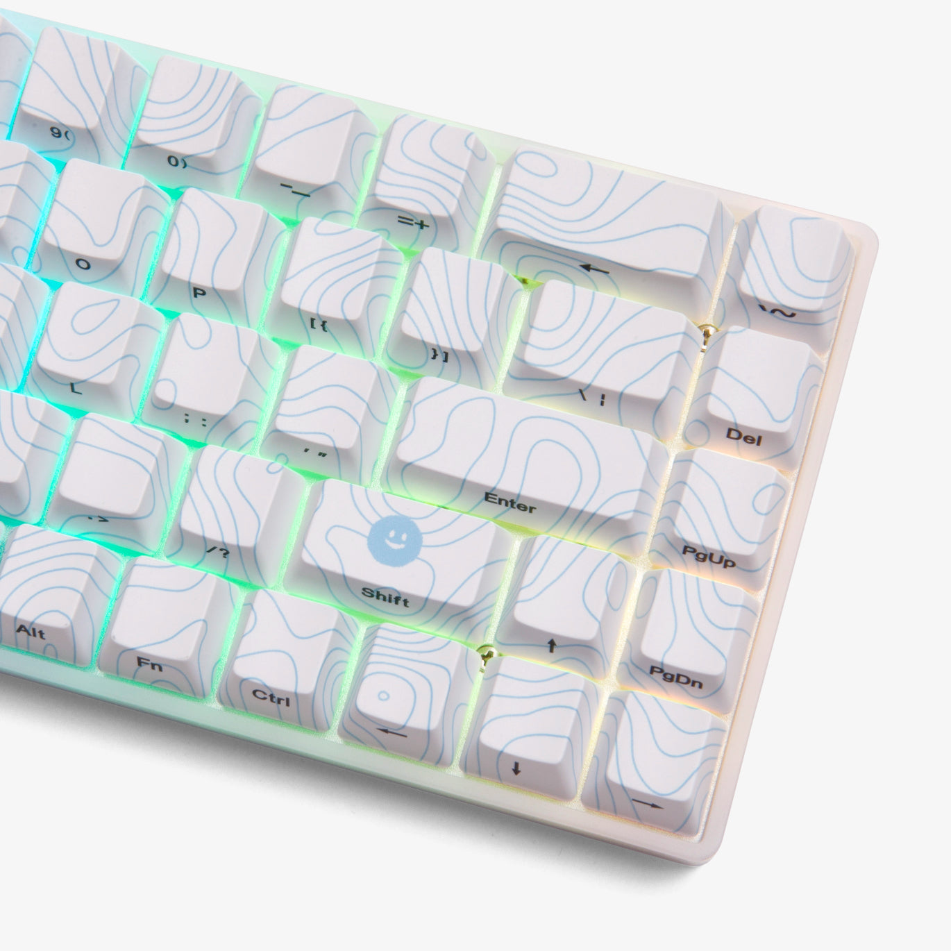 Higround Basecamp 65% Mechanical Gaming Keyboard - SKYSTONE Edition | Compact 65% Layout, RGB Backlit, Hot-Swappable Switches | Perfect for Esports, Streaming & Office Work