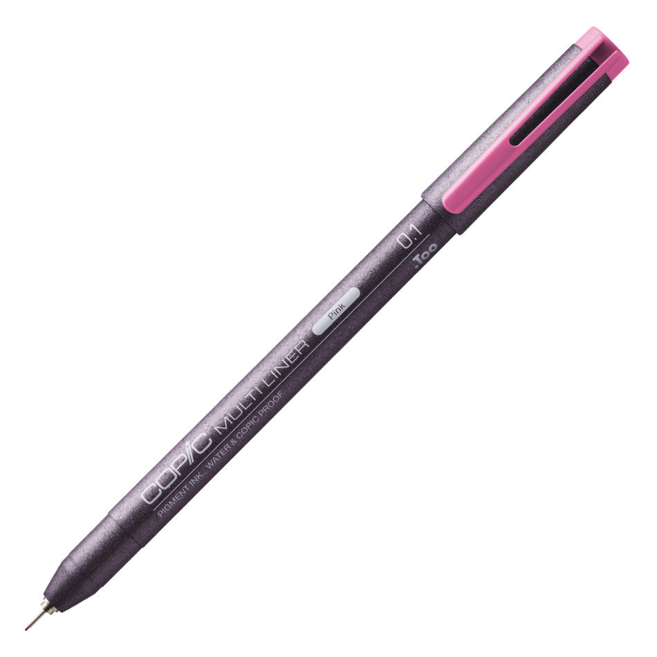 Copic MultiLiner Drawing Pen Set - Fine Tip Pink Ink Markers for Sketching, Illustration & Calligraphy - Perfect for Artists, Designers & Bullet Journaling