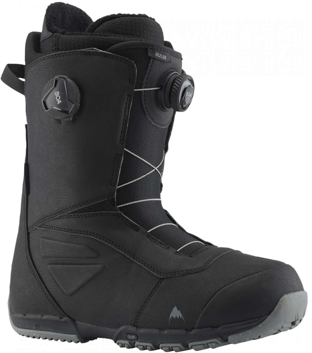 Burton Ruler BOA Snowboard Boots 2024 - Men's & Women's Adjustable Snowboarding Boots for All-Mountain Riding - Perfect for Freestyle, Powder & Backcountry Adventures