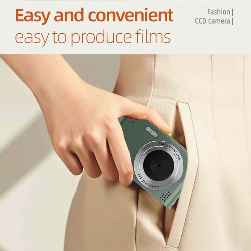 Andoer 4K 48MP Digital Camera with 2.4
