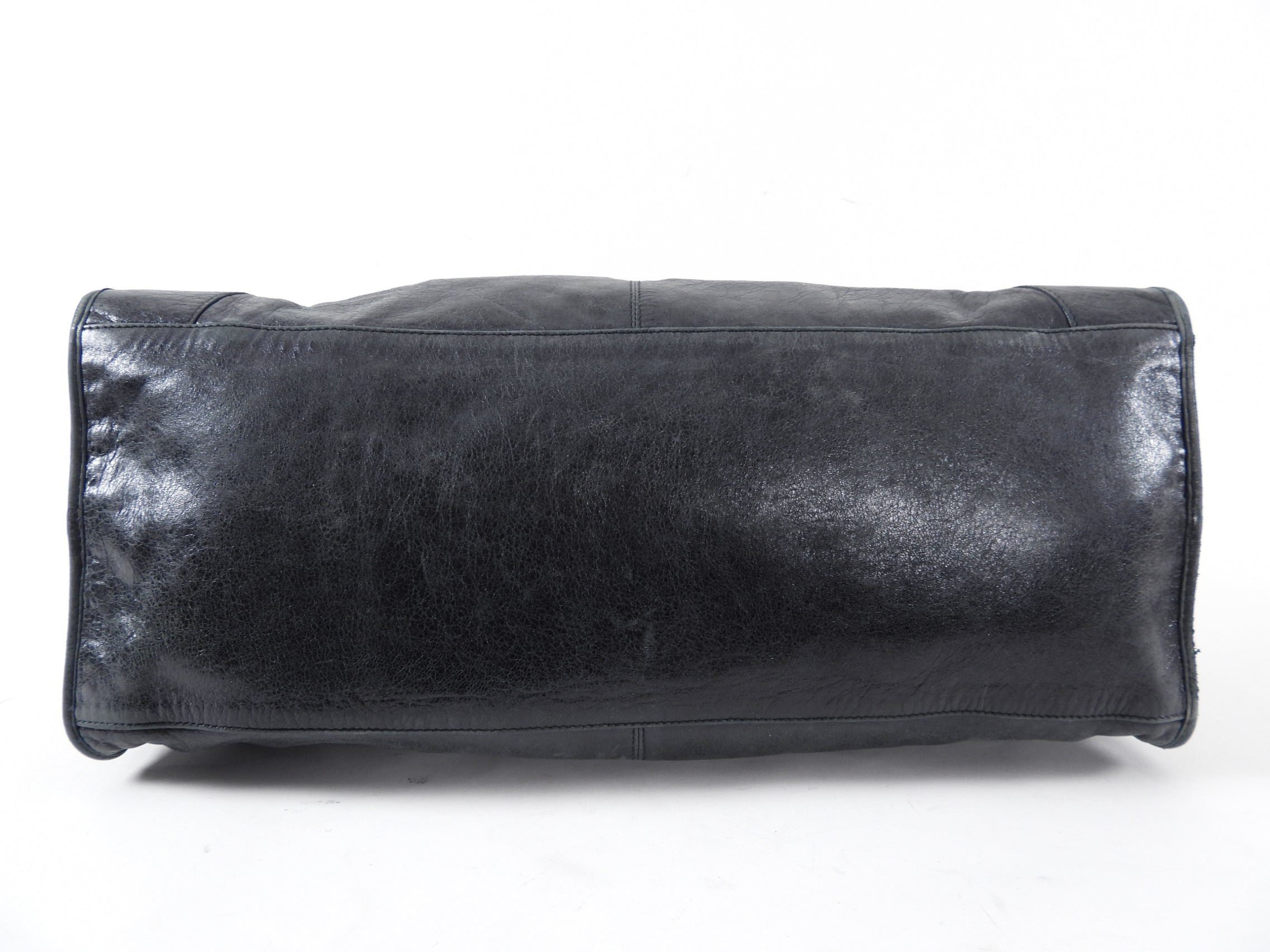 Balenciaga Black Leather City Work Bag for Women - Stylish & Spacious Designer Handbag for Work, Travel & Everyday Use