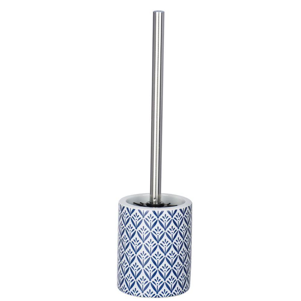 Premium Lorca Ceramic Toilet Brush Set - Elegant Blue Bathroom Cleaning Tool with Sturdy Handle | Perfect for Modern Homes, Guest Bathrooms & Luxury Hotels
