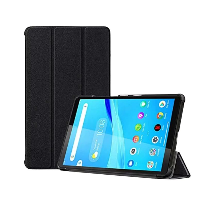 ProCase Rugged Case for Lenovo Tab M8 3rd Gen (2023) - Shockproof Protective Cover with Kickstand - Perfect for Outdoor, Travel & Kids Use - Black