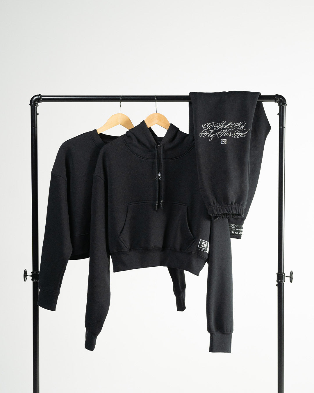 Women's Oversized Sweatpants - Black | Soft & Comfortable Joggers for Lounge, Workout & Casual Wear