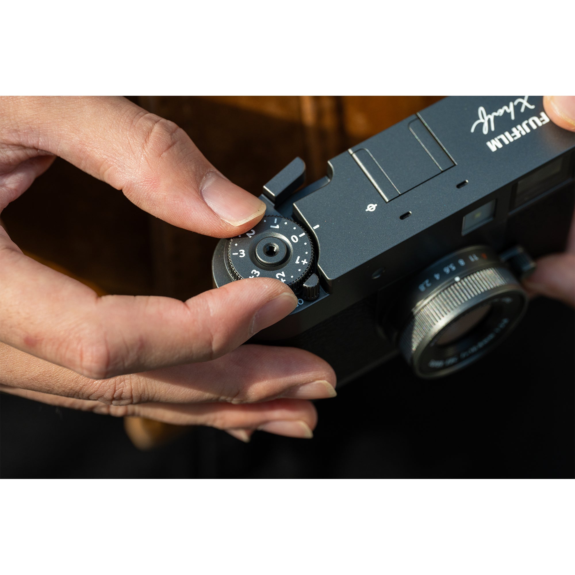 Fujifilm X Premium Compact Digital Camera - Charcoal Silver | High-Quality Travel & Street Photography Camera for Enthusiasts