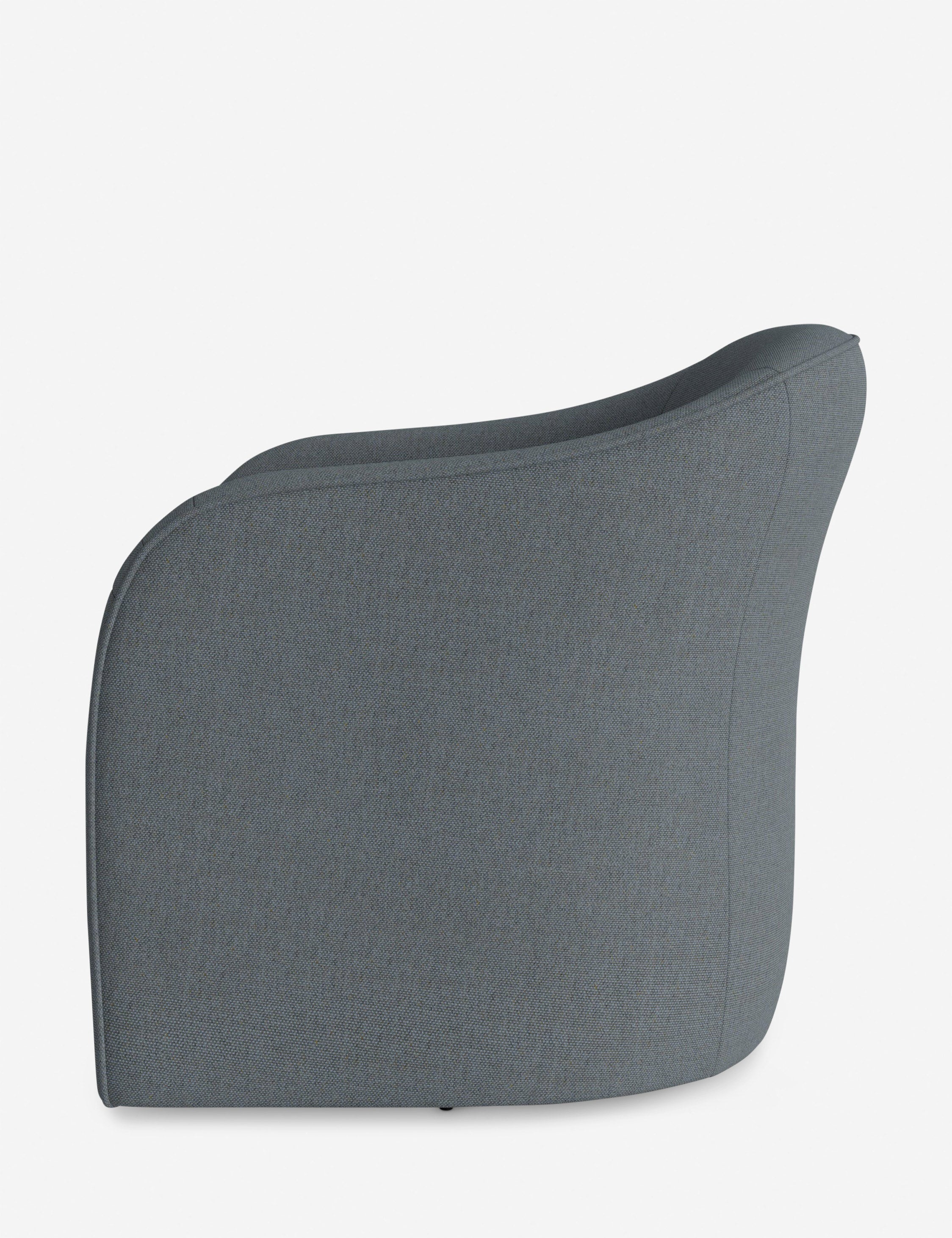 Faro Swivel Chair by DISC Interiors - Modern Rotating Accent Chair for Living Room, Office, or Lounge - Perfect for Home Decor and Workspace