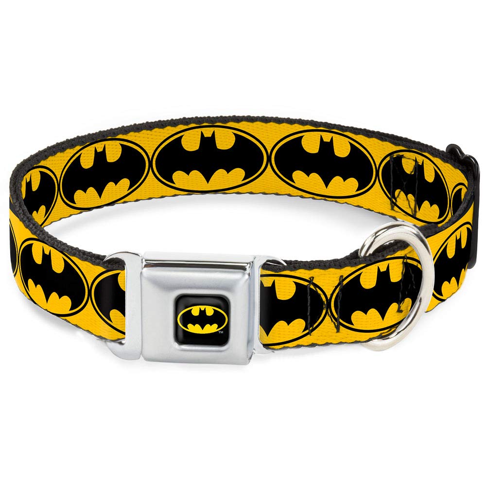 Bat Signal Dog Collar - 1.5