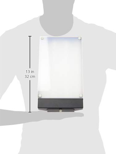 Travelite 10000 Lux LED Light Therapy Lamp - Natural Mood & Energy Booster, Sunlight Desk Lamp (Black) - Perfect for Home, Office & Seasonal Affective Disorder (SAD) Relief