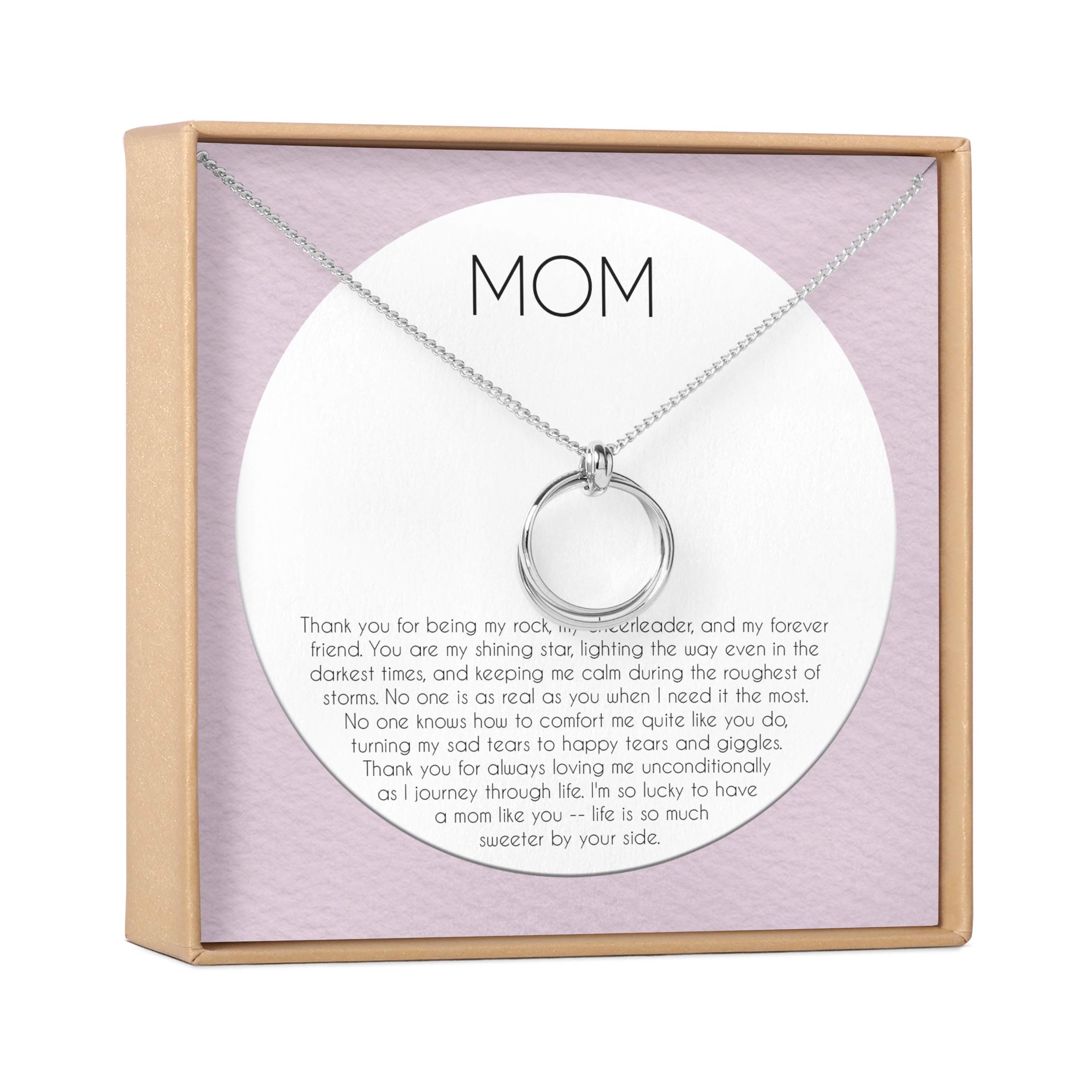 Heartbeat Mom Necklace - Personalized Jewelry Gift for Birthday, Mother's Day, Christmas | Perfect for Gifting & Special Occasions