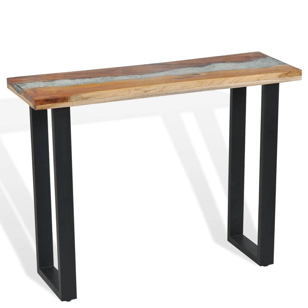 Rustic Teak Console Table 39.4