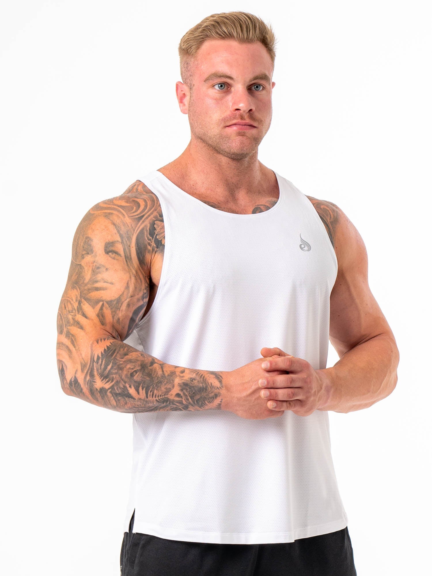 Flex Active Tank - Breathable & Moisture-Wicking Workout Top for Women | Perfect for Yoga, Running & Gym | White