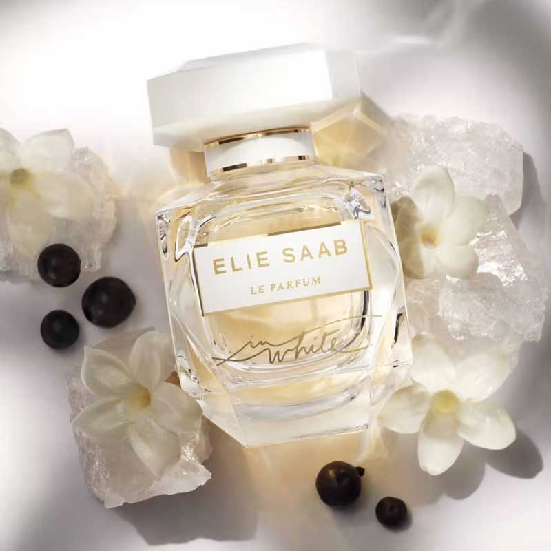 Elie Saab Le Parfum in White Eau de Parfum for Women - Luxury Floral Fragrance for Evening & Special Occasions