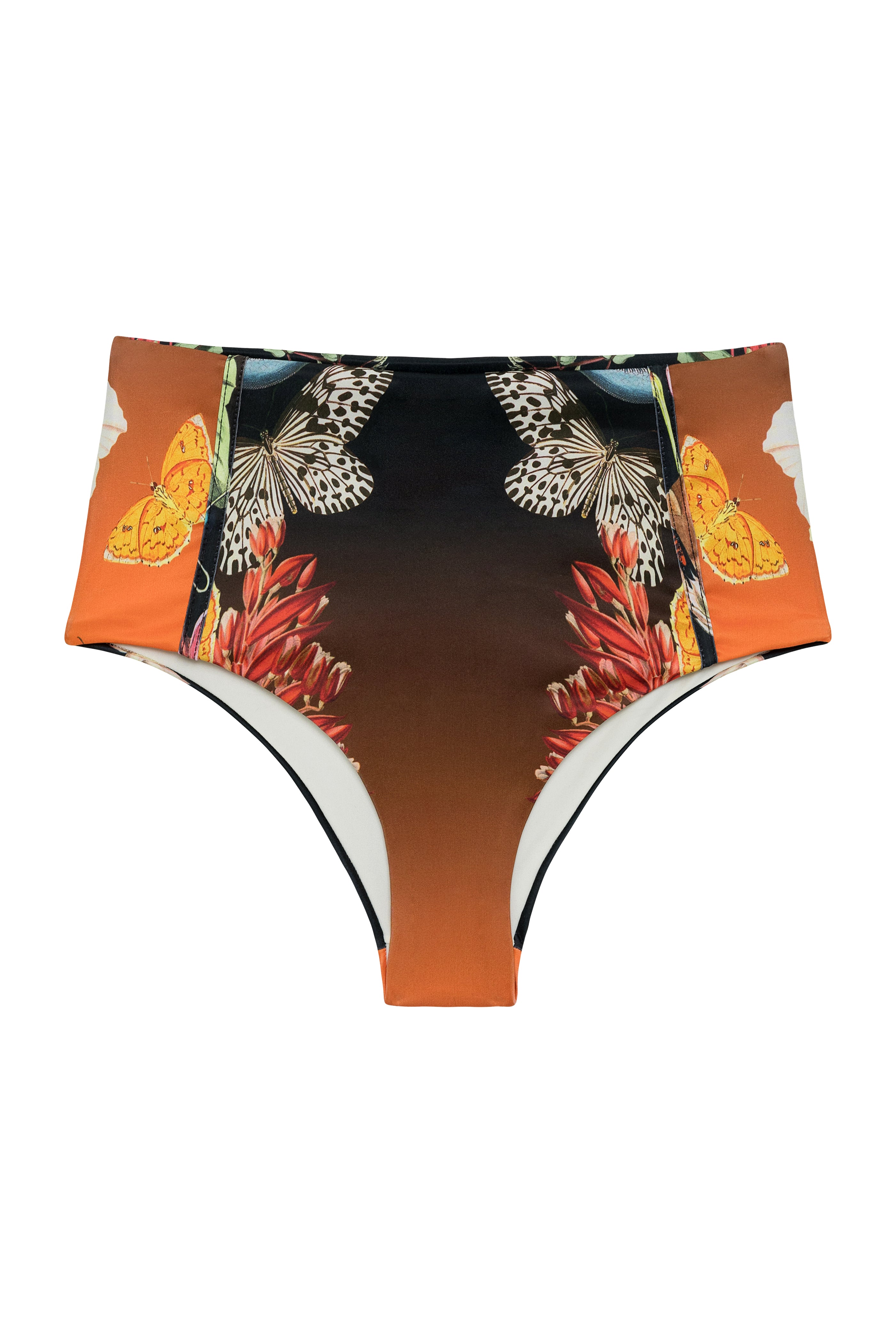 Sexy High Waisted Carmel Bikini Bottom - Women's Swimwear for Beach, Pool & Summer Vacation