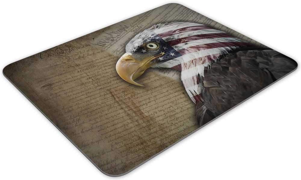 Premium Gaming Mouse Pad - Large 9.84x7.87 Inch Non-Slip Mousepad with Liberty Design | Perfect for PC, Laptop, Office & Esports Gaming