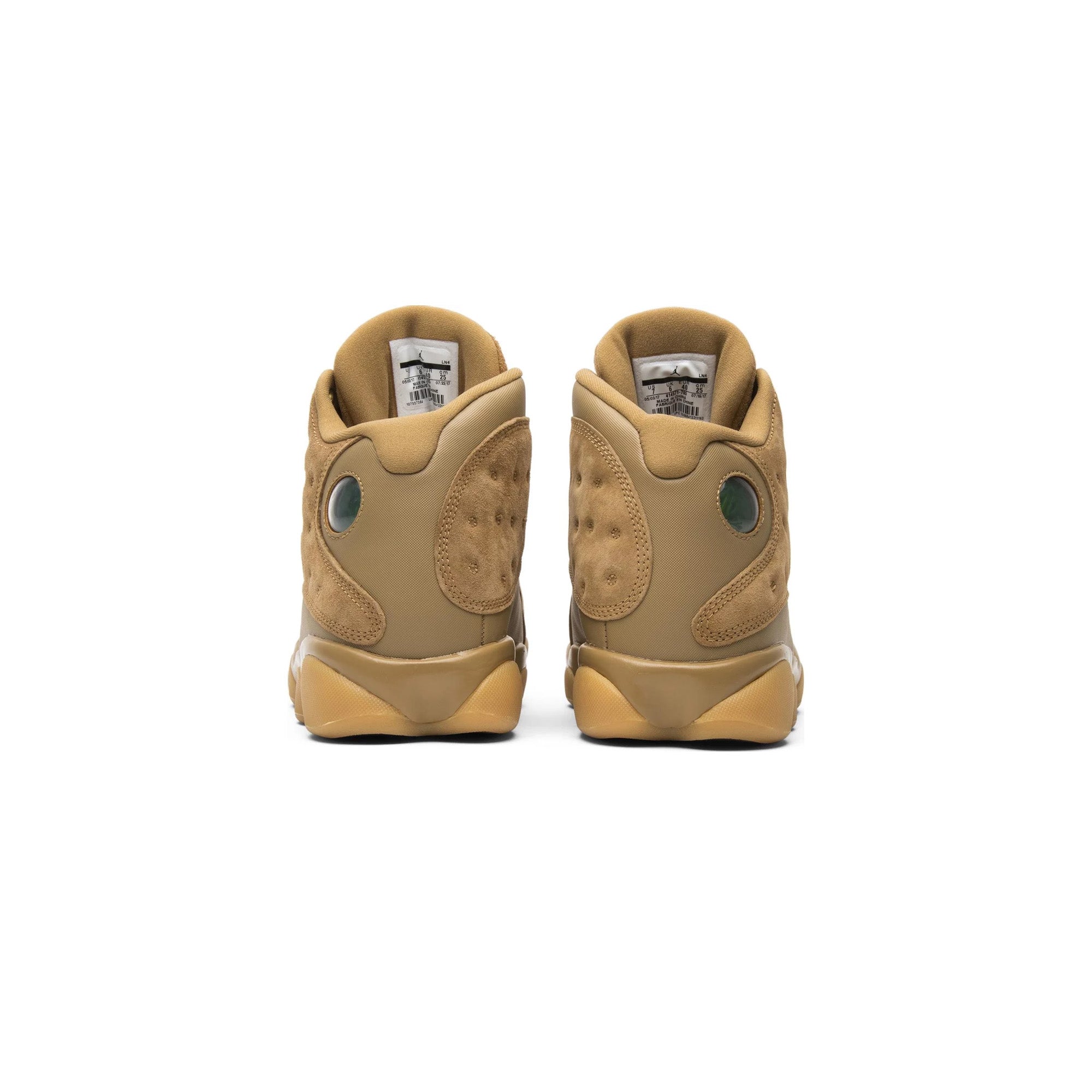Air Jordan 13 Retro 'Wheat' Basketball Shoes (2017 Release) - Men's High-Top Sneakers for Casual Wear & Street Style