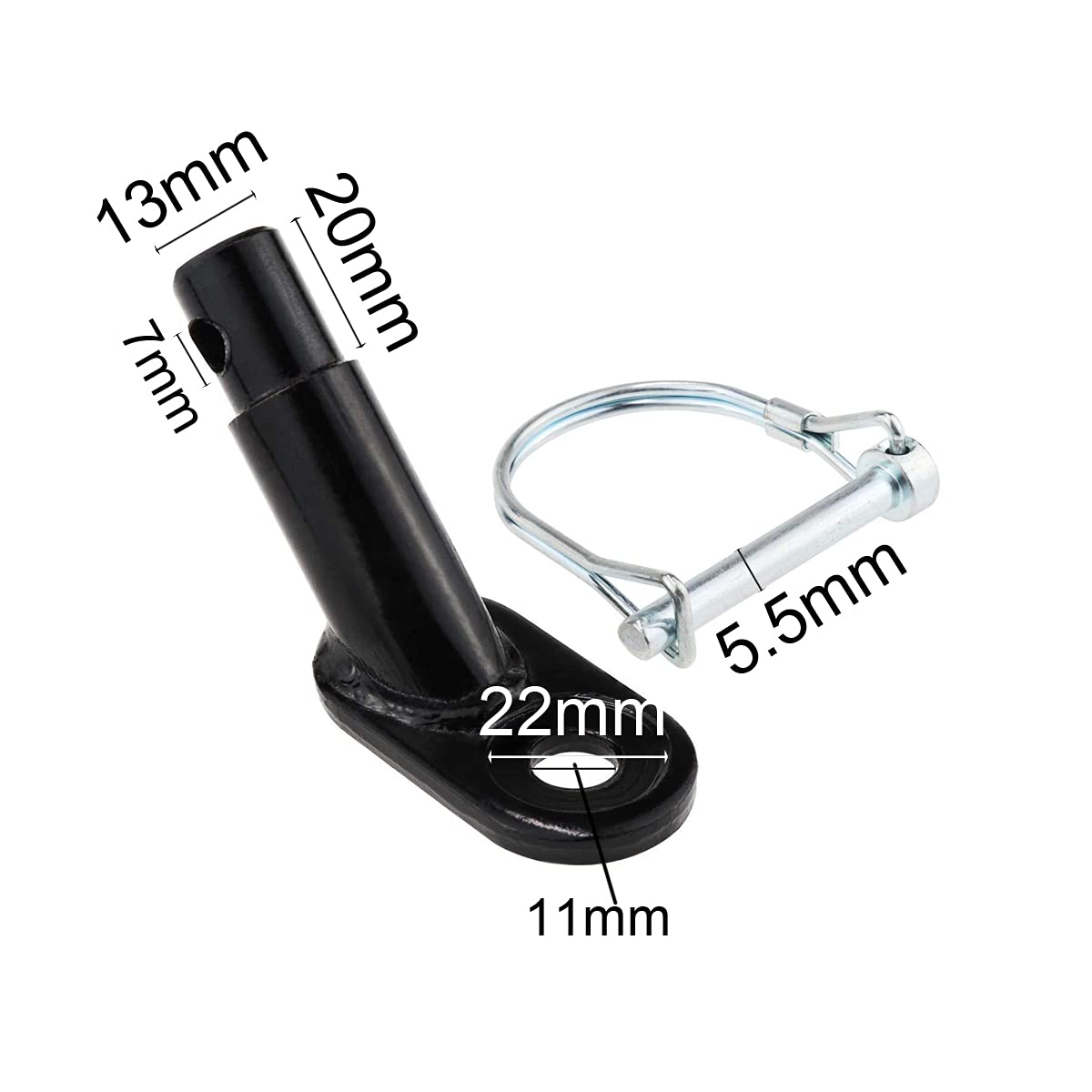 **Universal Bike Trailer Coupler - Heavy Duty Hitch Adapter for Kids, Child, Pet & Cargo Bike Trailers - Cycling Accessories for Family Rides & Outdoor Adventures**