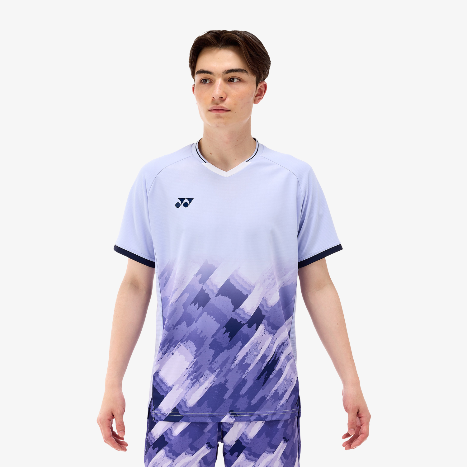 Yonex Men's Tennis Shirt 10581 - Breathable Performance Polo for Sports & Casual Wear (Mist Purple) | Perfect for Tennis Matches, Gym Workouts & Everyday Fashion