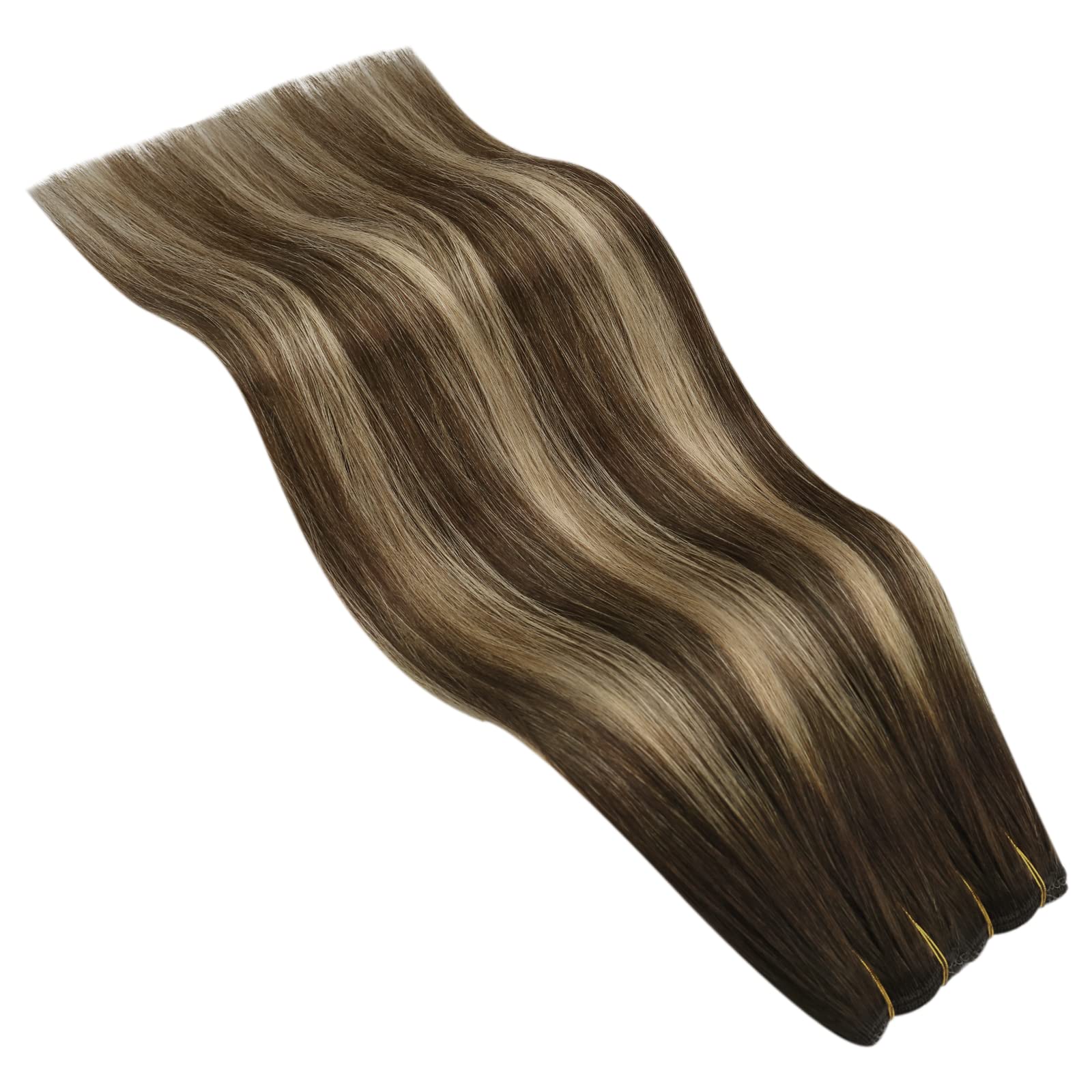 Premium 100% Human Hair Wire Hair Extensions for Women - Clip-In, Heat Resistant, Natural Look for Daily Styling & Special Occasions
