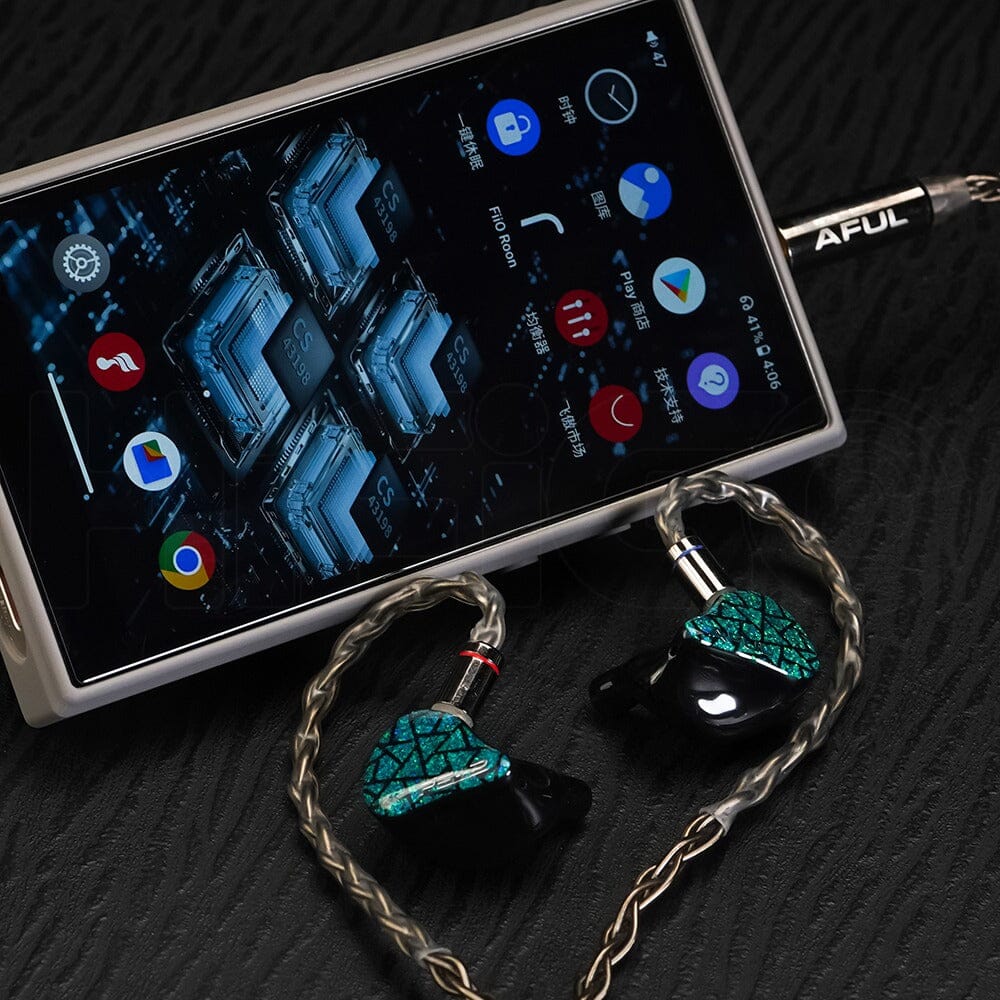 FiiO M21 Portable MP3 Player with Quad CS43198 DAC - High Resolution Audio for Music Lovers, Perfect for Commuting, Travel & Workout