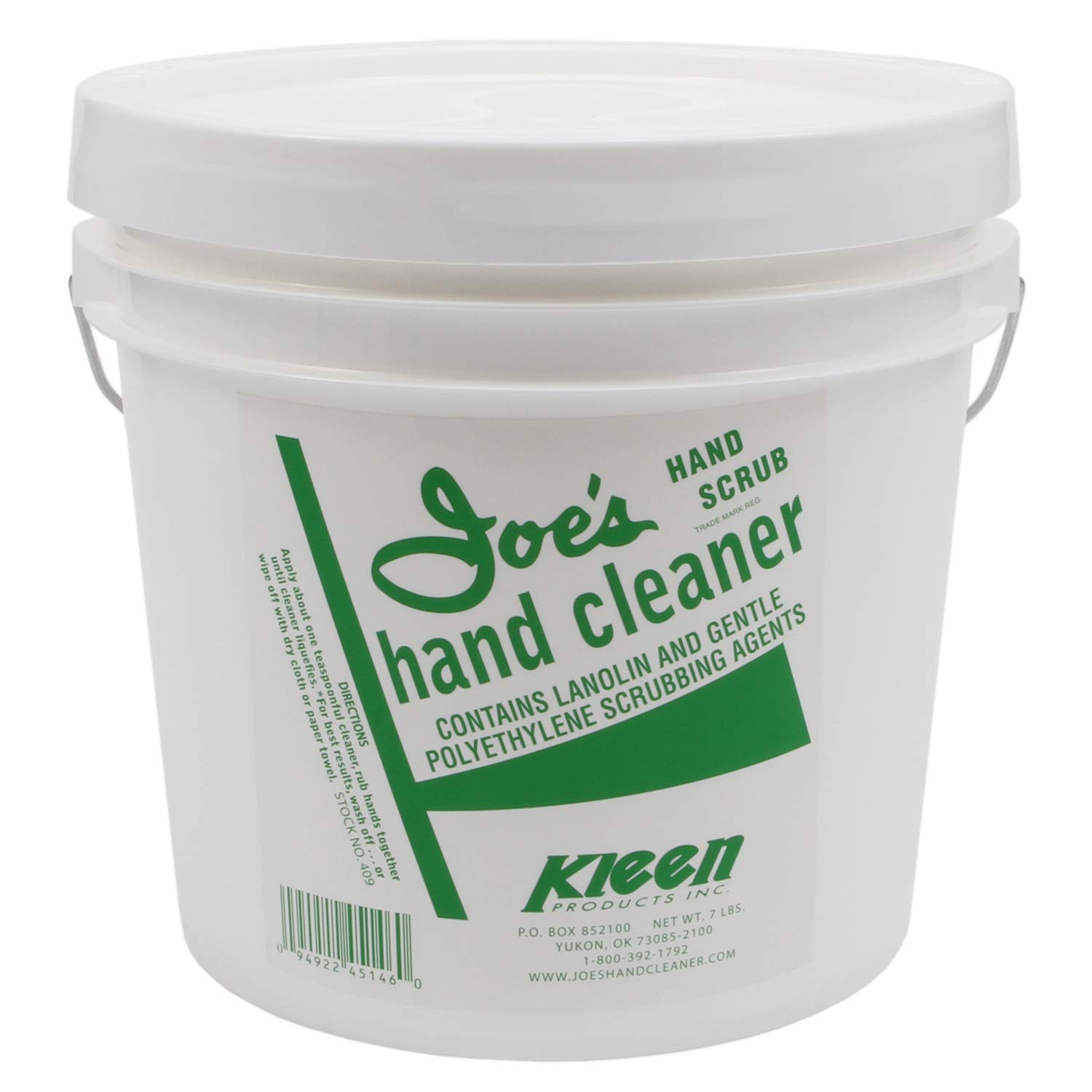 Joe's Hand Scrub 1 Gallon Pail - 2 Pack | Heavy-Duty Exfoliating Hand Cleaner for Mechanics, Gardeners & DIY Enthusiasts