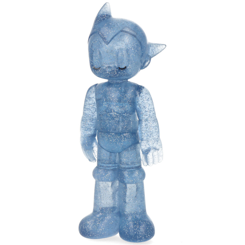 Astro Boy PVC Figure - Soda Blue Color with Closed Eyes Version - Perfect for Anime Collectors and Display Shelves