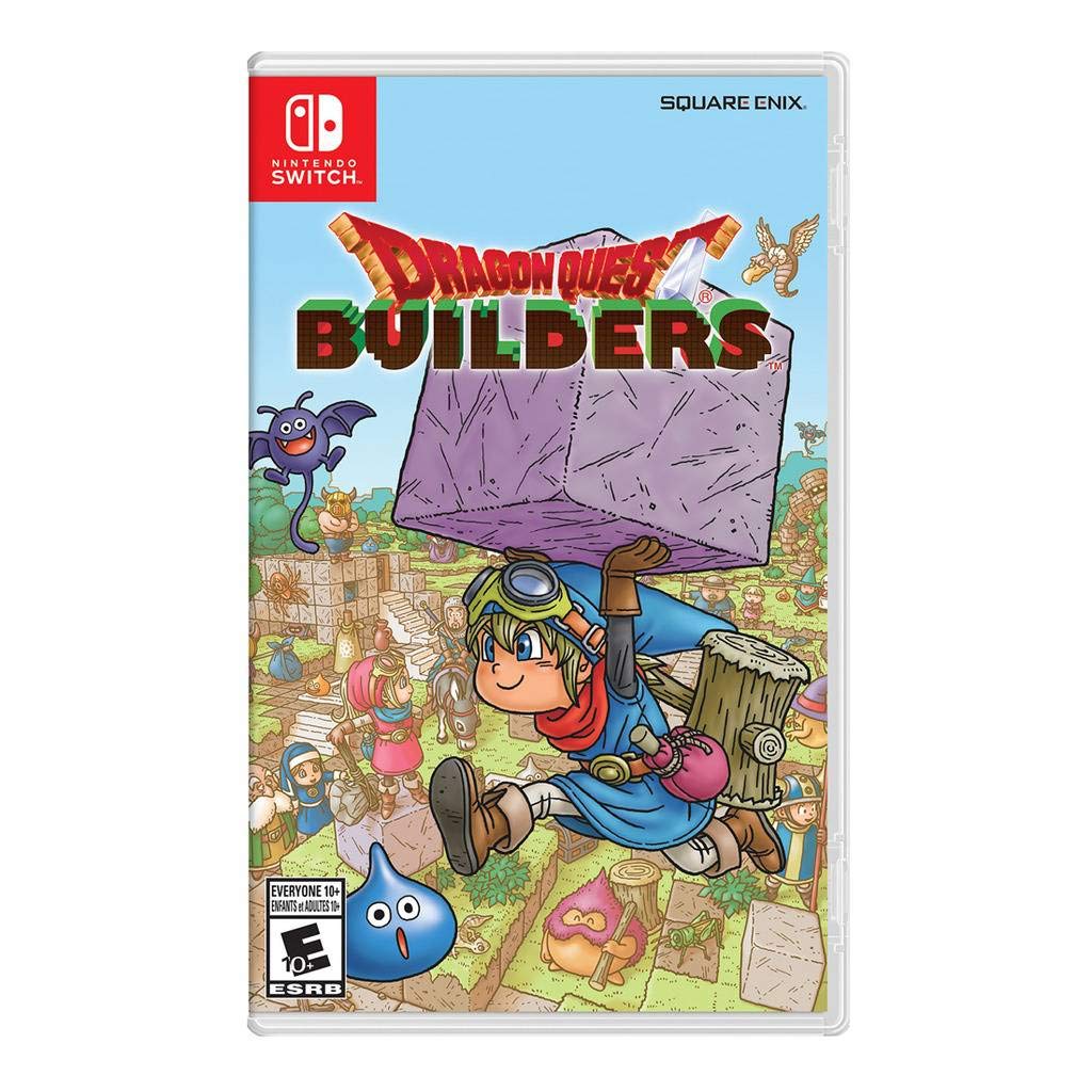 Dragon Quest Builders - Nintendo Switch Game | Open-World Adventure & Building RPG | Perfect for Home & Travel Gaming