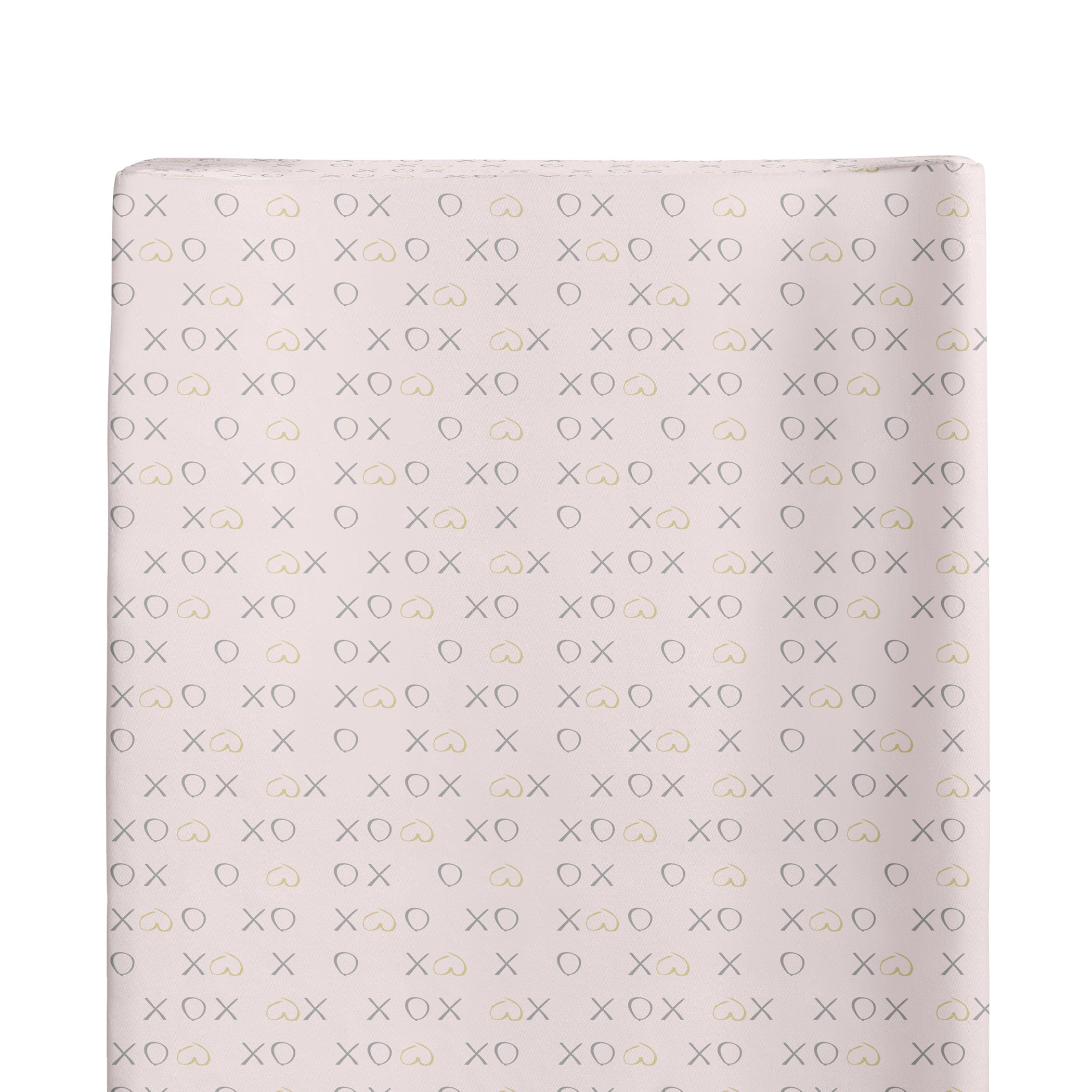 Waterproof Bamboo Jersey Change Pad Cover - Soft Pink Floral Fitted Sheet for Baby Bassinet & Changing Table | Nursery Essentials, Diaper Changing Station Must-Have
