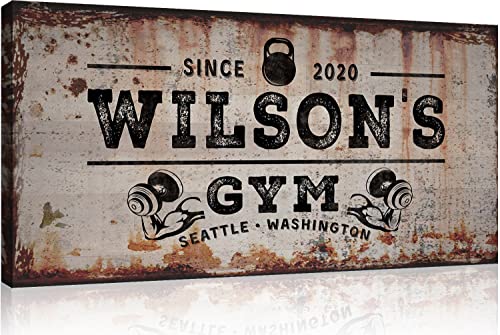 Kettlebell on Rustic Background
