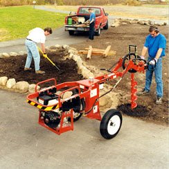 660H DIG R Mobile® Towable Hydraulic Hole Digger - Heavy Duty Post Hole Digger for Fencing, Landscaping & Farm Use - Perfect for Planting Trees & Installing Fence Posts