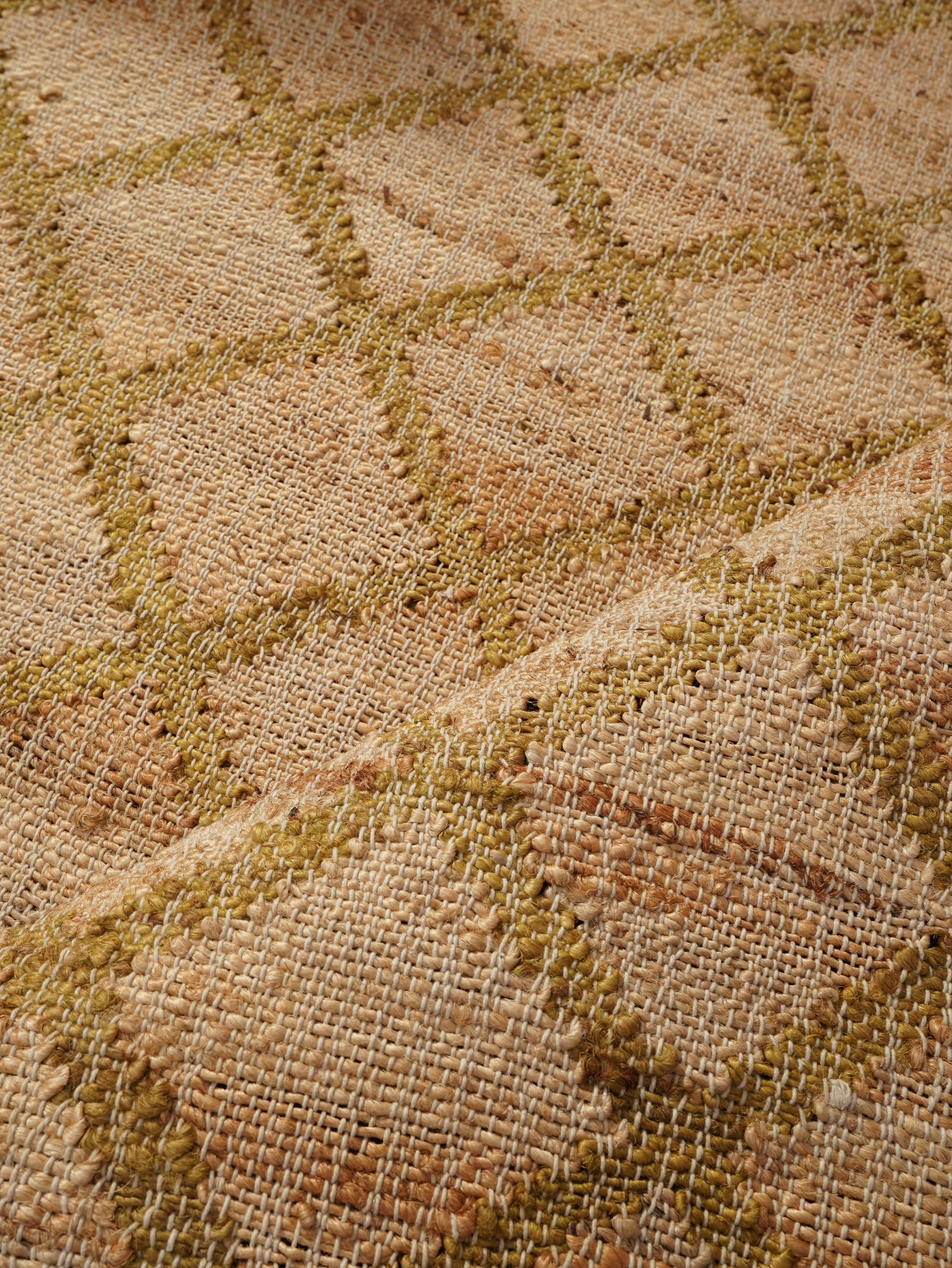 Eco-Friendly Poly Jute Braided Rug - Durable & Stylish Non-Slip Floor Mat for Living Room, Bedroom, or Entryway