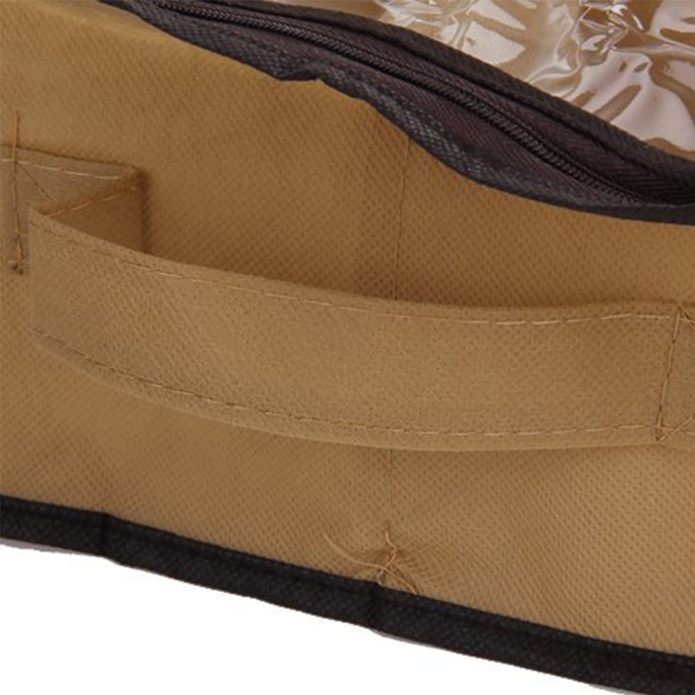 12 Pairs Under Bed Shoe Storage Organizer - Non-Woven Fabric Shoe Box for Closet Organization | Perfect for Small Spaces & Shoe Lovers