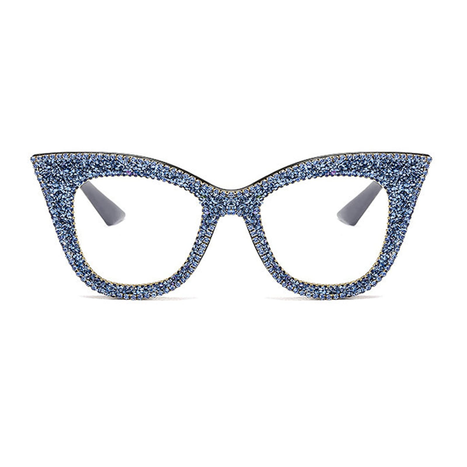Photochromic Progressive Multifocal Reading Glasses for Women - Cat Eye Sunglasses with Rhinestones - Outdoor Transition Lenses for Reading & Sun Protection - Perfect for Driving, Shopping, and Beach Activities