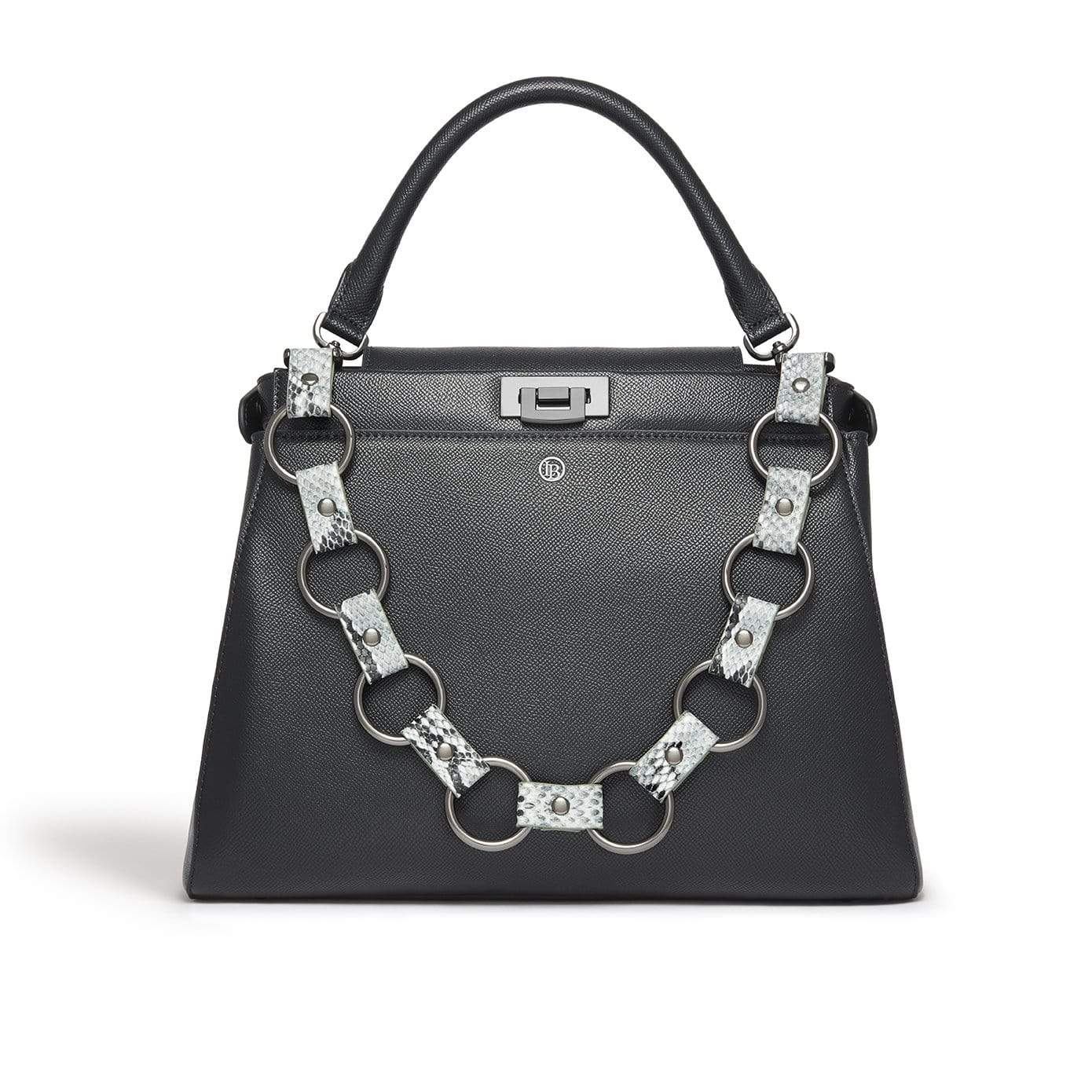 Vegan Leather Shoulder Bag for Women | Stylish & Durable Black Crossbody Purse | Perfect for Work, Travel & Everyday Use