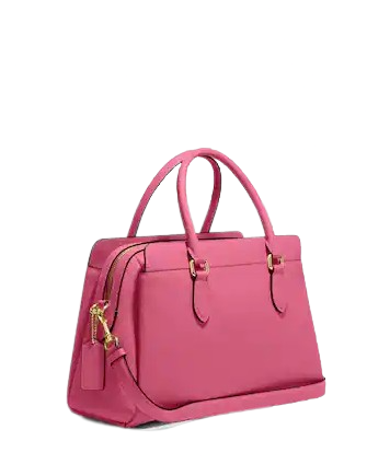 Coach Darcie Carryall Handbag for Women - Genuine Leather Crossbody Bag with Adjustable Strap - Perfect for Work, Travel & Everyday Use