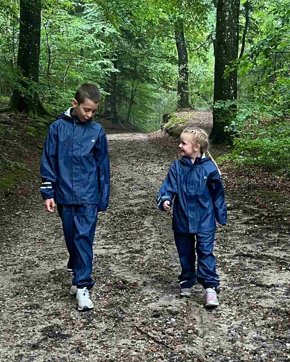 Elka Kids Raincoat and Rain Boots Set - Waterproof Rain Gear for Boys & Girls - Perfect for Outdoor Play, School, and Rainy Day Adventures