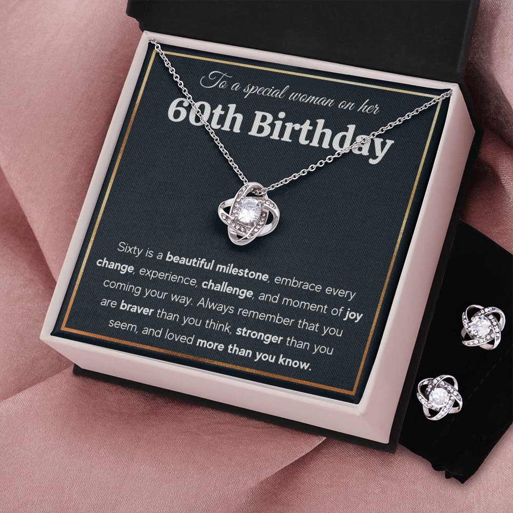 60th Birthday Gifts for Women - Fabulous Necklace with Gift Box | Perfect for Milestone Celebrations