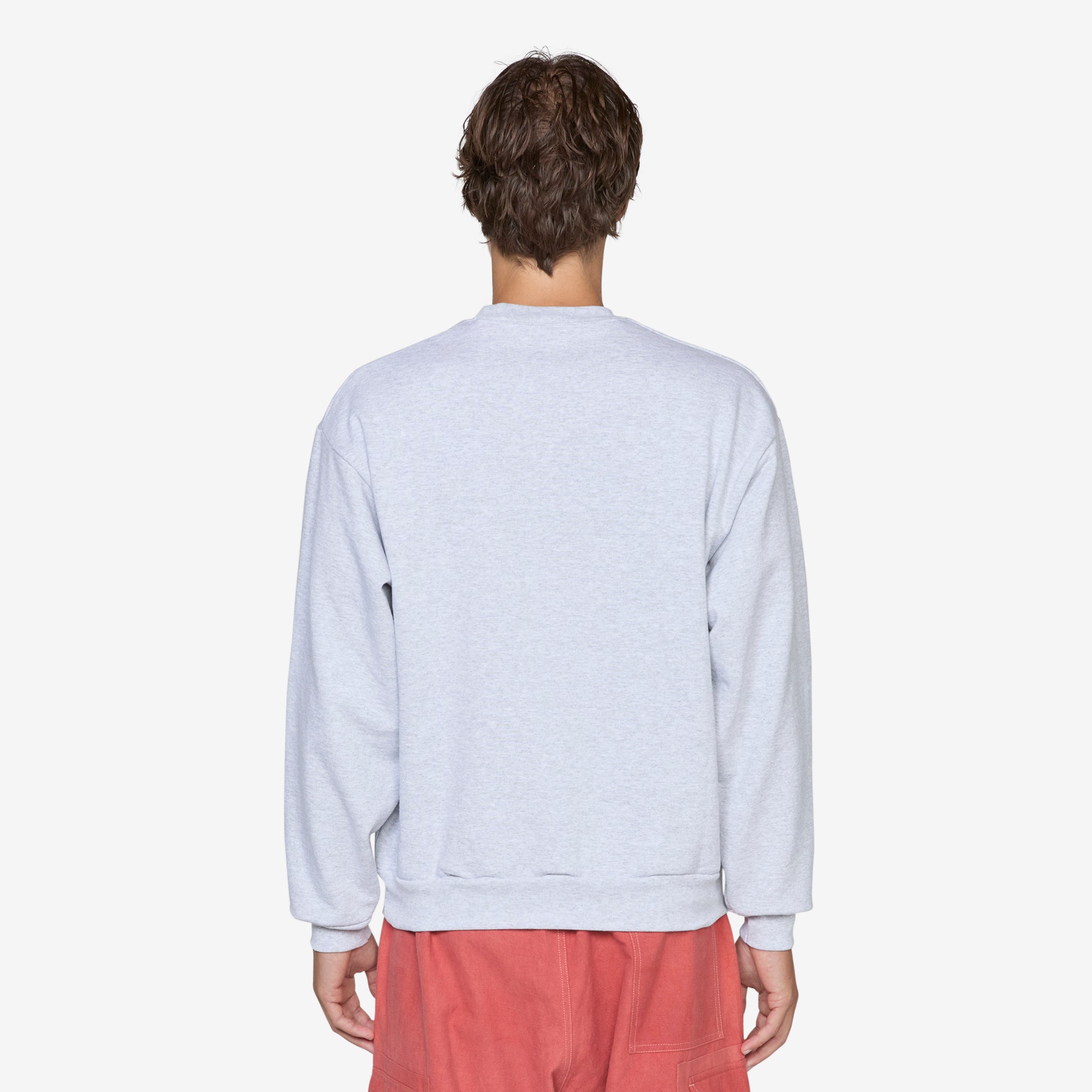 b.E Kind Swirl Crewneck Sweatshirt - Heather Grey Pullover for Women | Soft Casual Sweatshirt | Perfect for Everyday Wear, Lounge & Street Style