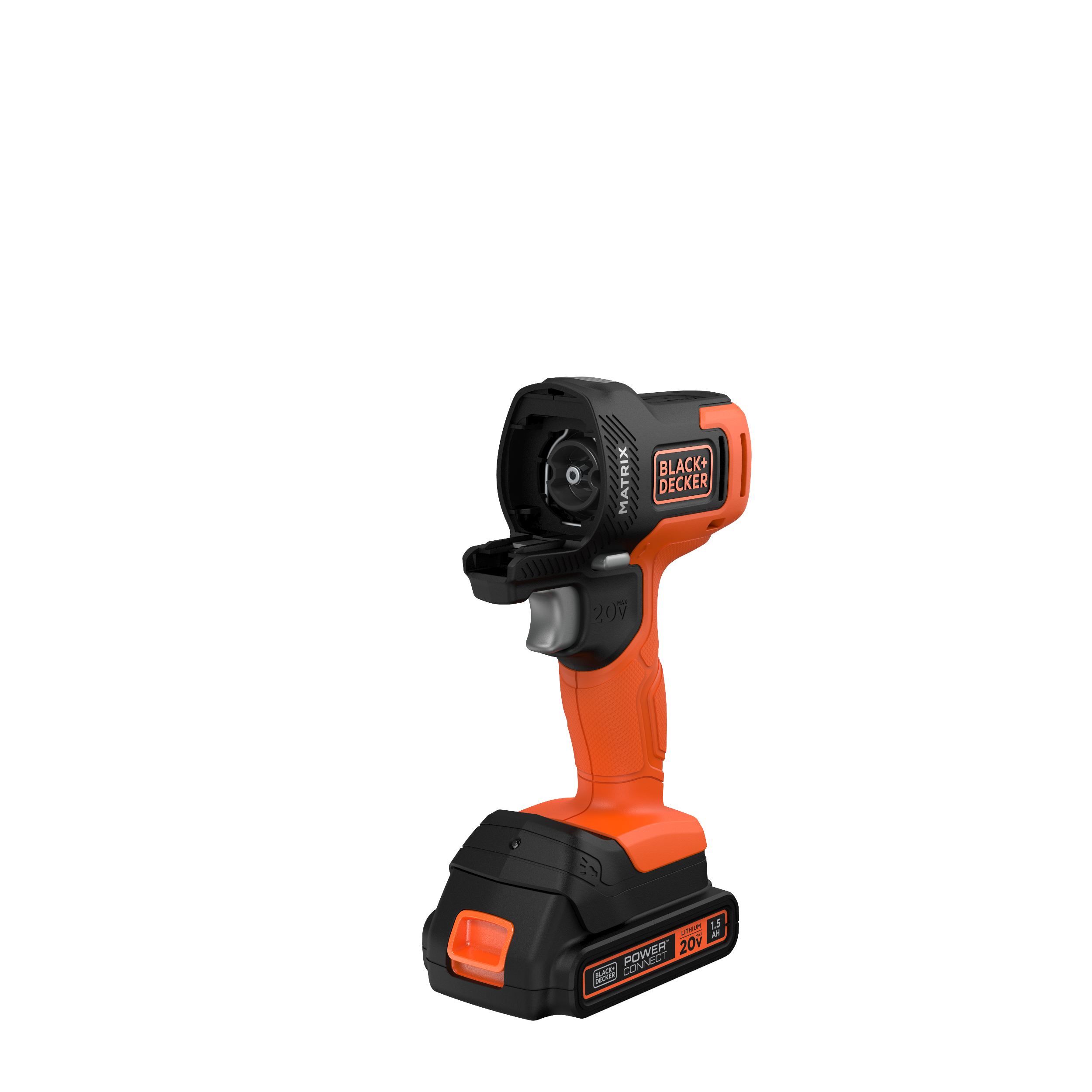 20V MAX* MATRIX™ Cordless Drill/Driver Kit with Lithium-Ion Battery, 1/2 Inch Keyless Chuck, 2-Speed Power Tool for DIY Home Improvement, Woodworking & Construction Projects