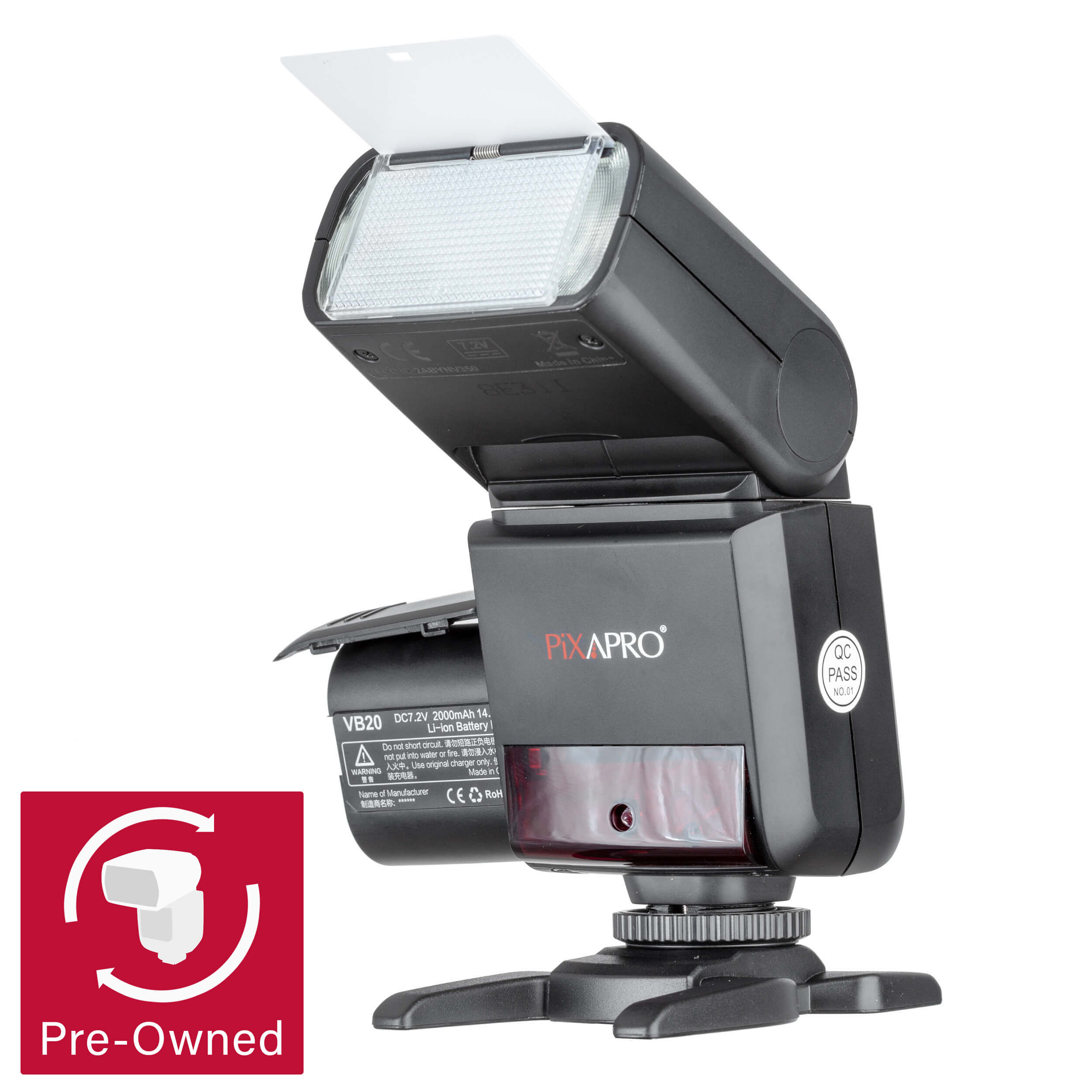Godox V350II Li-Ion Speedlite Flash for Fuji Cameras - Battery Cover Issue (No Battery Included) - Perfect for Wedding, Portrait & Studio Photography