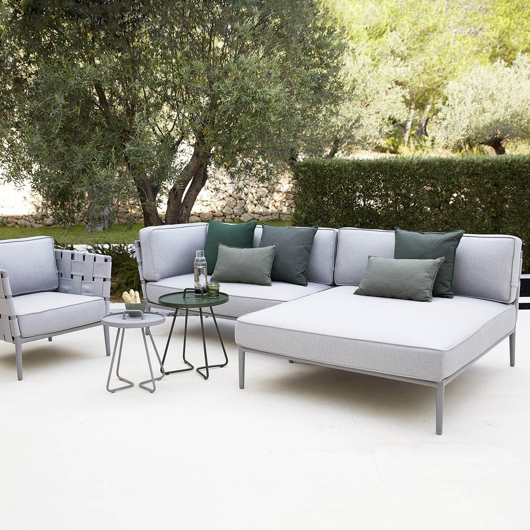 Premium Conic Outdoor Modular Sofa Set - Waterproof & UV Resistant Patio Furniture for Backyard, Garden, Poolside - Comfortable Sectional Couch with Adjustable Configurations