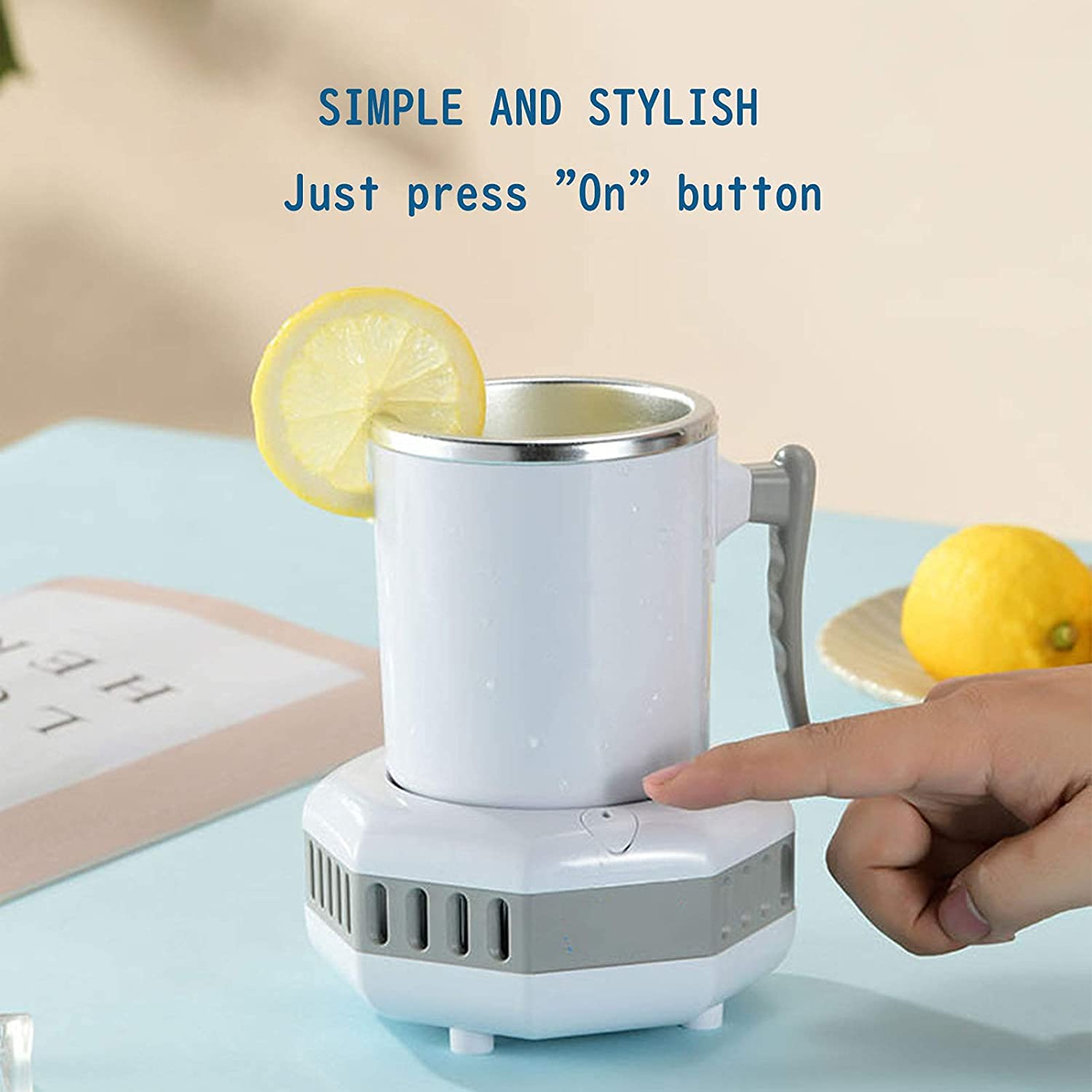 Portable Countertop Ice Maker Machine - Fast 9-Minute Ice Making, 26lbs/Day, Compact Mini Ice Maker for Home, Office, Camping & Parties - Perfect for Beverages, Cocktails & Coolers
