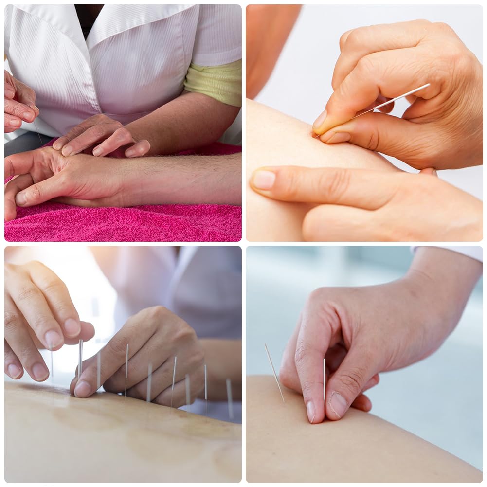 Disposable Sterile Acupuncture Needles for Pain Relief - Professional Massage & Beauty Therapy Needles - Perfect for Dialysis, Pain Management & Relaxation Therapy