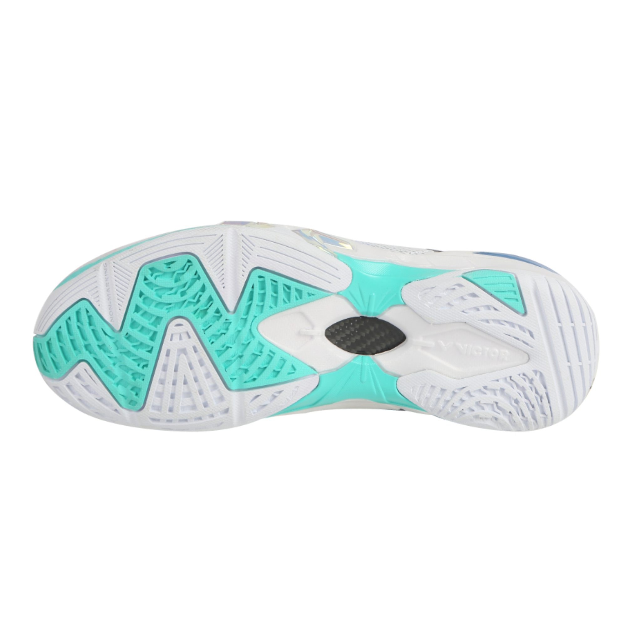 Victor P9200TTY NitroLite Professional Badminton Shoes - Lightweight Cushioned Court Shoes for Men & Women [White/Green] - Perfect for Indoor Sports & Training
