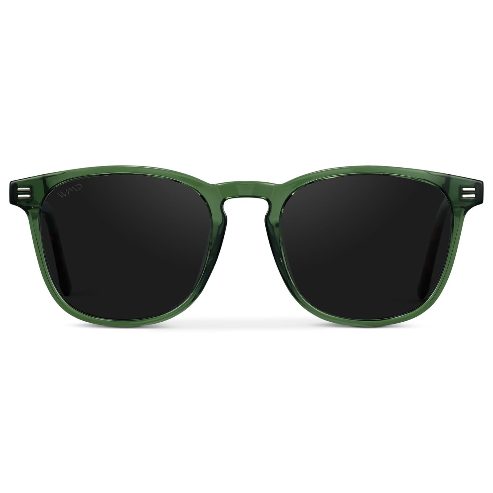WMP Eyewear - Polarized Square Sunglasses for Men, UV Protection, Lightweight & Stylish - Perfect for Driving, Outdoor Sports & Beach Activities