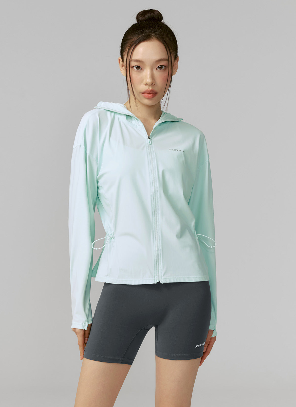 Lightweight Cooling String Hoodie Jacket for Men & Women - Breathable Summer Outdoor Wear for Running, Yoga, and Casual Street Style